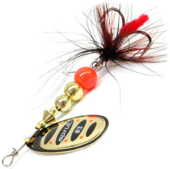 Блесна SPRUT Alba Ball System Spinner №5.5 24г/BKG