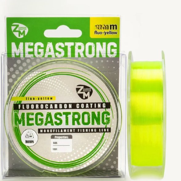 Леска ZanderMaster Megastrong 0.309 100м желтая