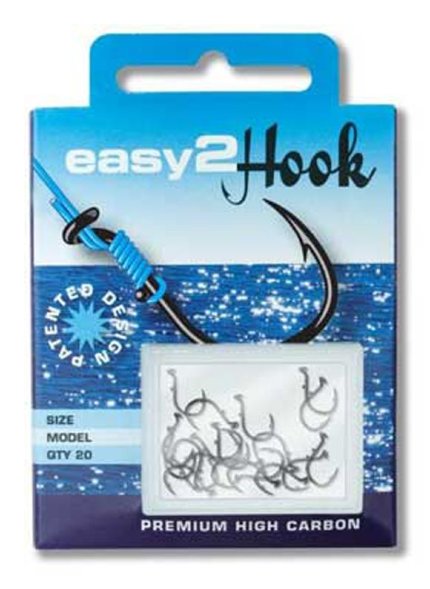 Крючок Easy 2 Hook Sea №3/0 silver 20шт 052S030