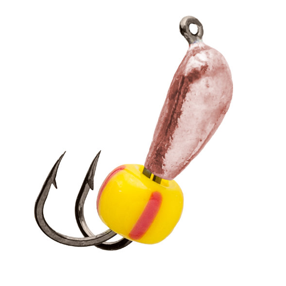 Мормышка вольфрамовая Lumicom Капля с ушком Коза Ф3.2 медь, цена за 1 шт.