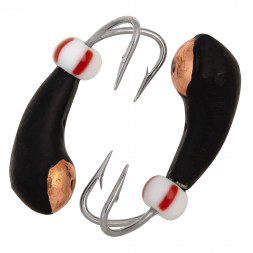 Мормышка вольфрамовая Condor Коза-уралка, с коронкой, 2,5 мм, медь 15 шт