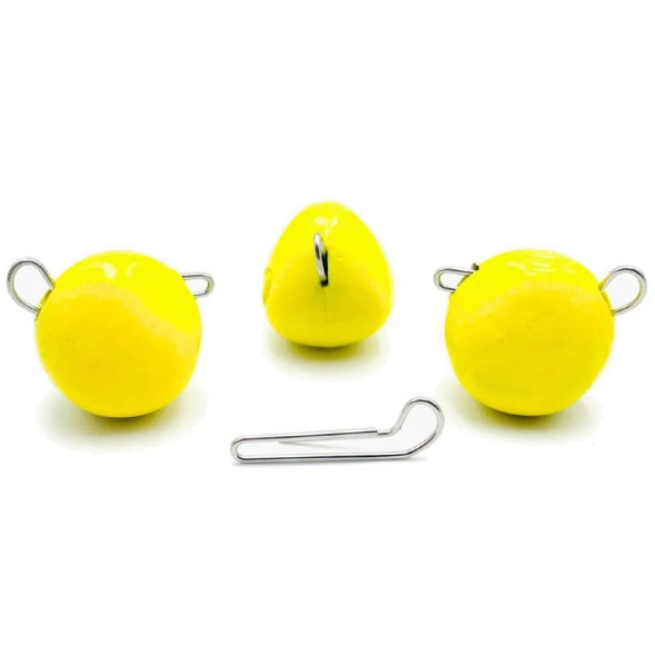 Груз UF Studio Капля- эксцентрик – 12 гр 10 шт ЖЁЛТЫЙ UV