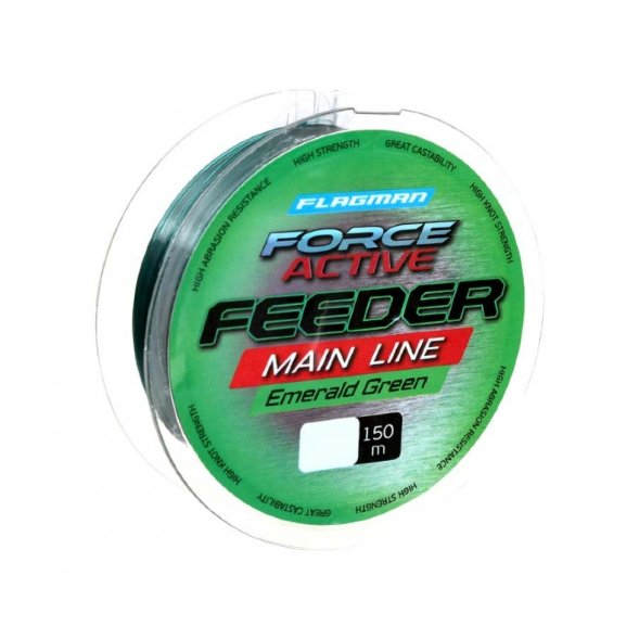 Леска FLAGMAN Force Active Feeder Main Line 0.235 150м FAF150-0235