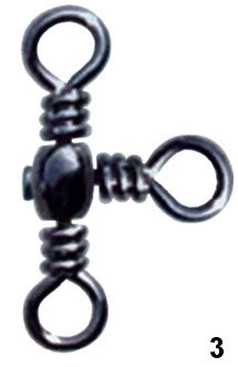 Вертлюг Marlin's на 3 направ. SH4011-008 10шт