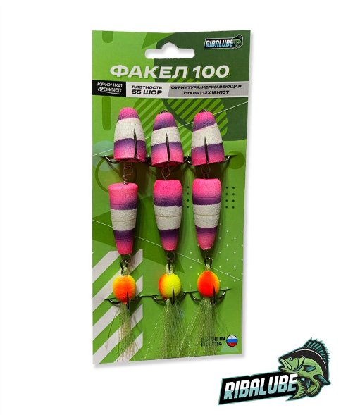Мандула Ribalube Факел 100 10 см, #7, цена не за упаковку, за 1 шт.