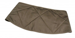 Пояс стёганый Eurowool р - 46, 100% валяной верблюжей шерсти на липучке