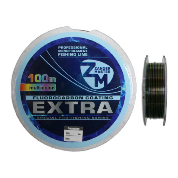 Леска ZanderMaster EXTRA 100m, 0.203мм х 6.4кг мультиколор