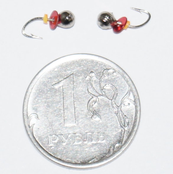 Мормышка вольфрамовая Дробь 3 гальваника Серебро 849