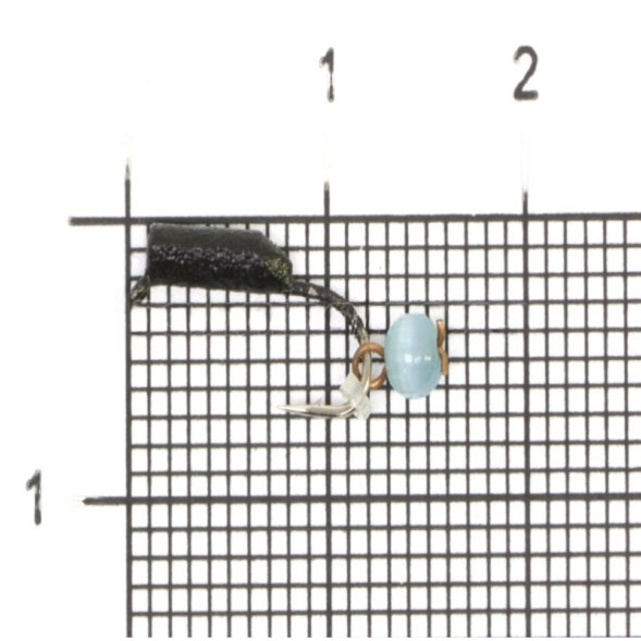 Мормышка вольфрамовая True Weight цена за 1 шт Гвоздешарик гв. d2 кош. глаз подвес голубой