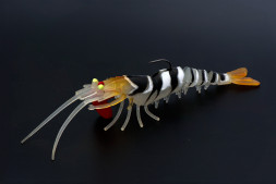 Креветка оснащенная Live Cherabin, размер 70 мм вес 7,4 гр цвет 037 2 шт