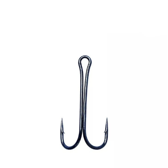Крючок двойной Misago Long Double 11040 №6 36 шт, черный никель, Корея