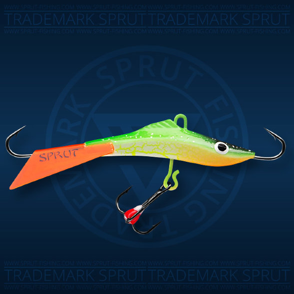 Балансир рыболовный для зимней рыбалки Sprut Mikari №7 16г 65мм WGR-UV