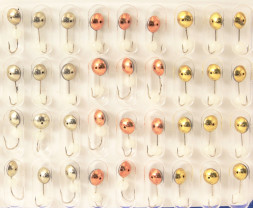 Мормышка паяная Condor ТИП-412, крючок Mustad 40 шт