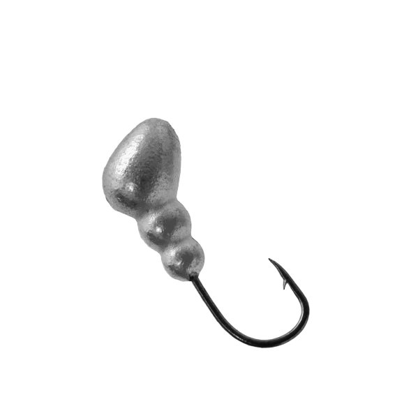 Мормышка вольфрамовая Lumicom Муравей с отверстием Ф5 никель